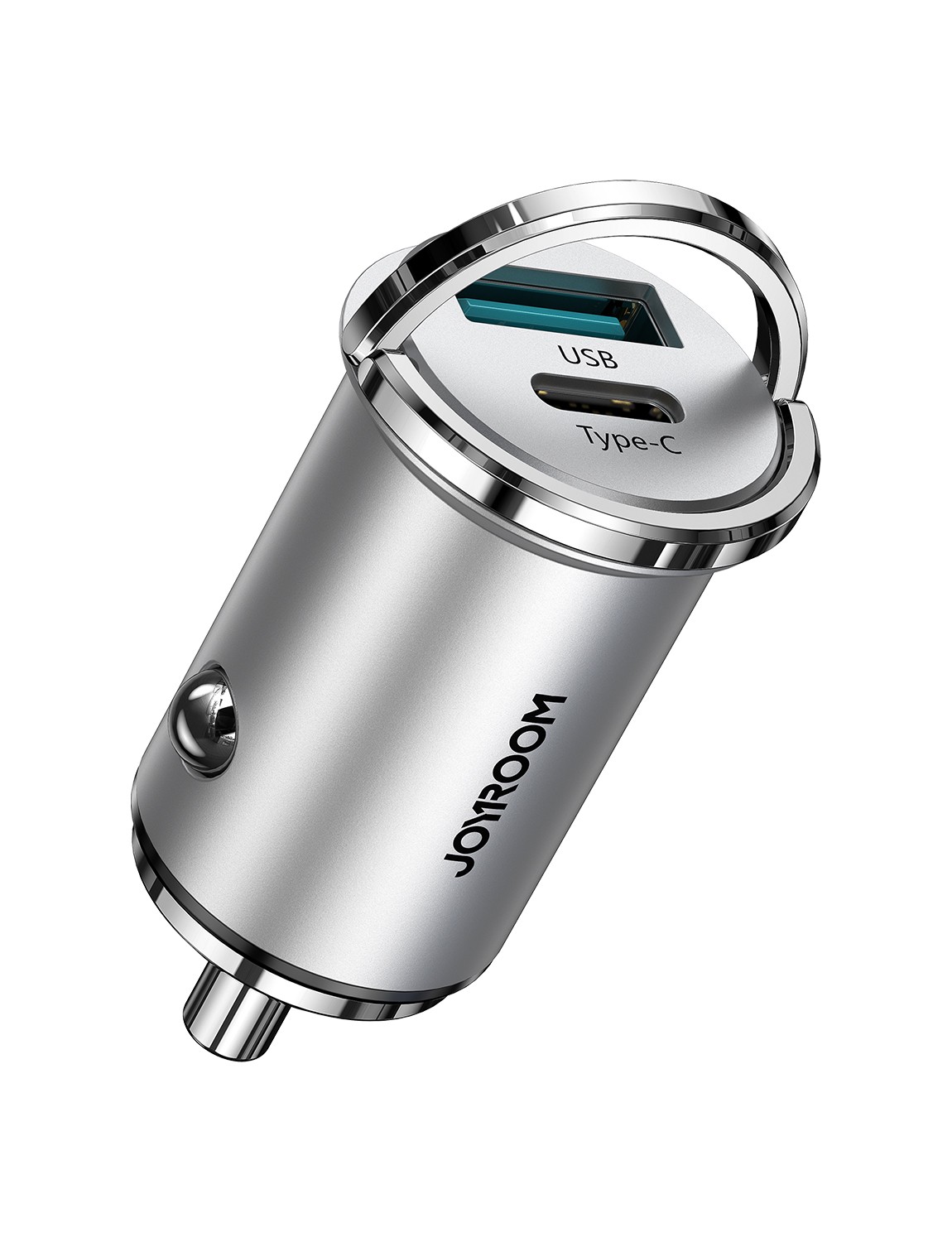 Joyroom C-A35 Mini 45W Autós Töltőfej - Ezüst