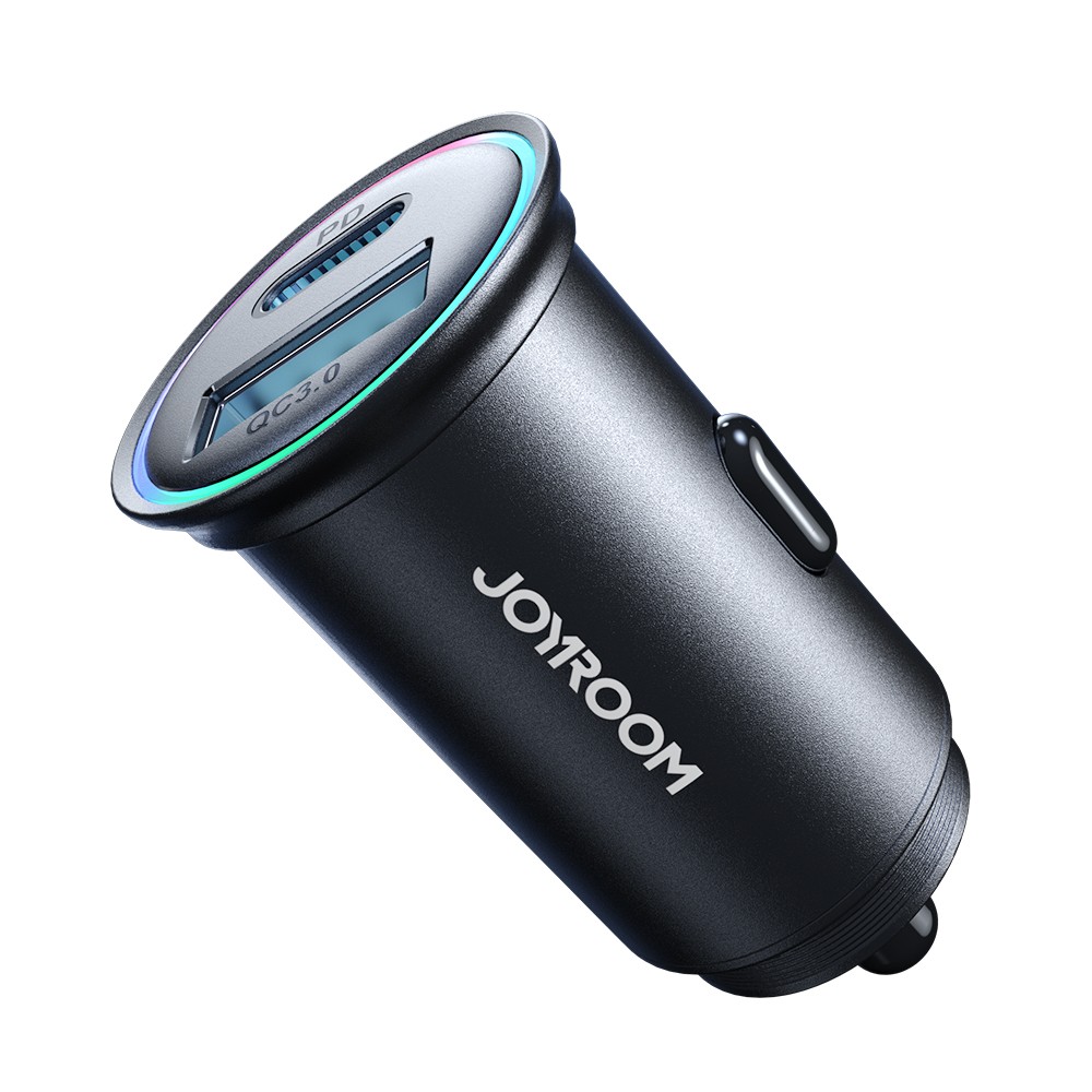 Joyroom JR-CCN04 Mini 60W Autós Töltőfej - Fekete