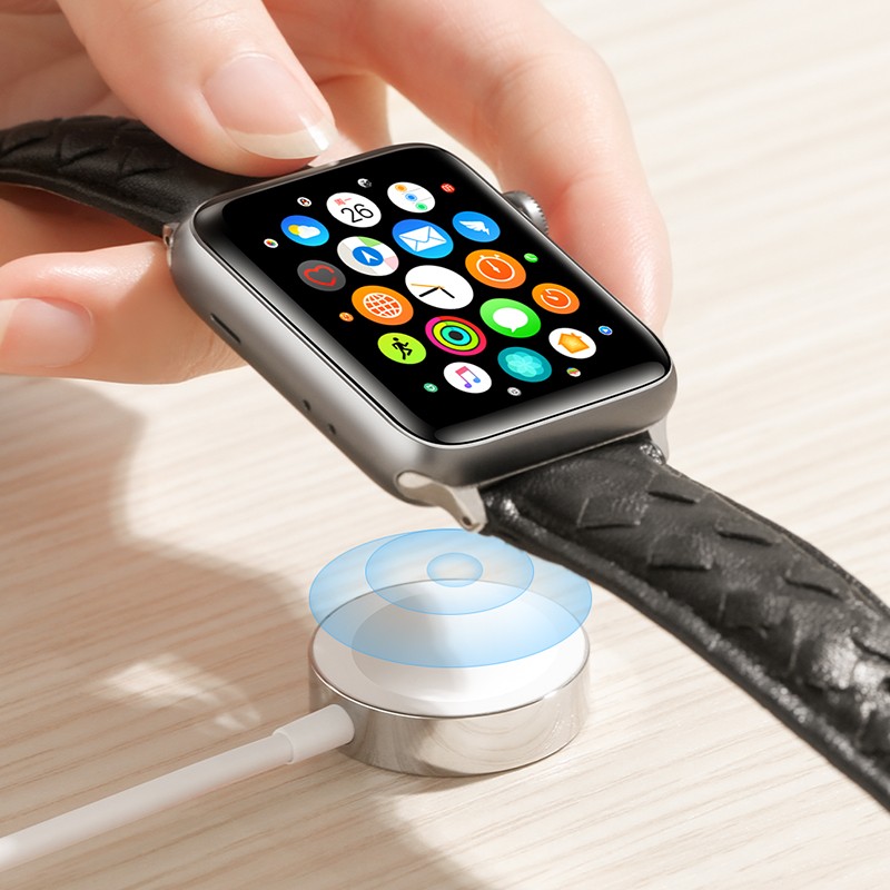 JOYROOM S-IW001S Magnetic Wireless iWatch Töltő - Fehér