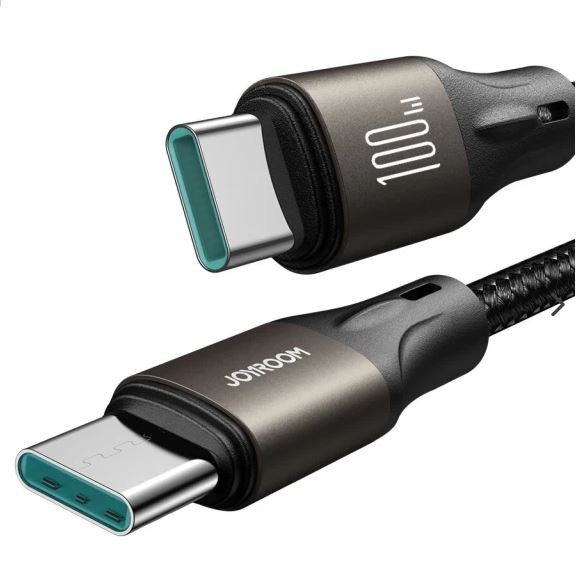 Joyroom S-A25 100W USB Type-C 1.2M Adatkábel - Fekete