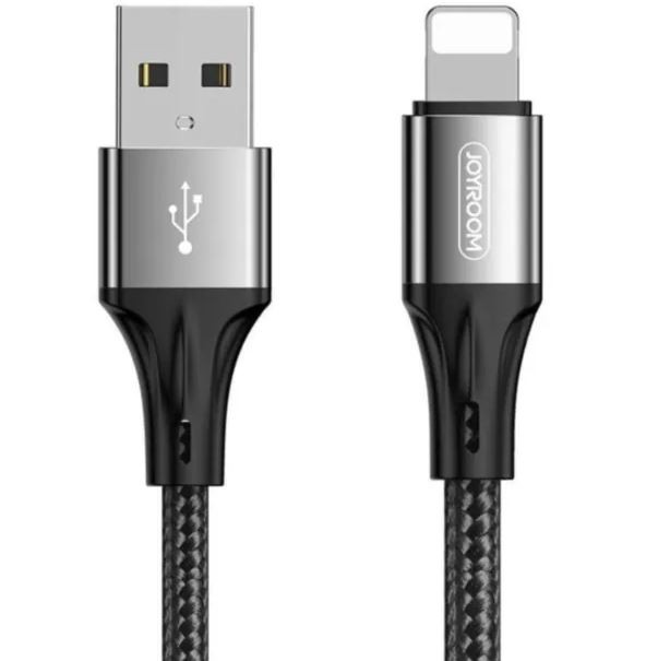 Joyroom S-A25 Lightning 3A 2M Adatkábel - Fekete