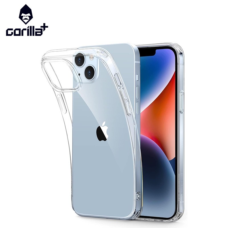 Samsung S25 Gorilla+ 1mm TPU Tok - Átlátszó