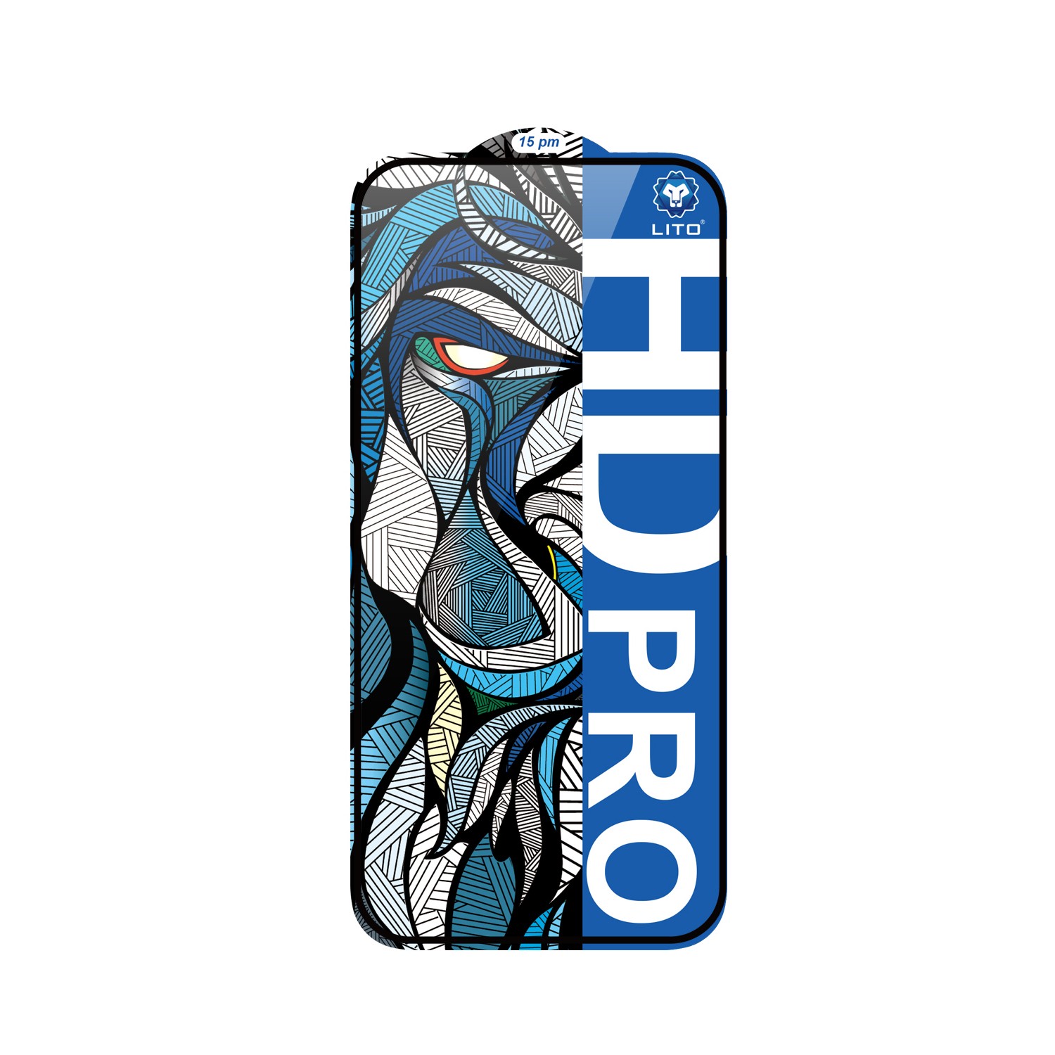 Apple iPhone 17 Pro Lito HD Pro ESD 2.5D Full Üvegfólia - Fekete