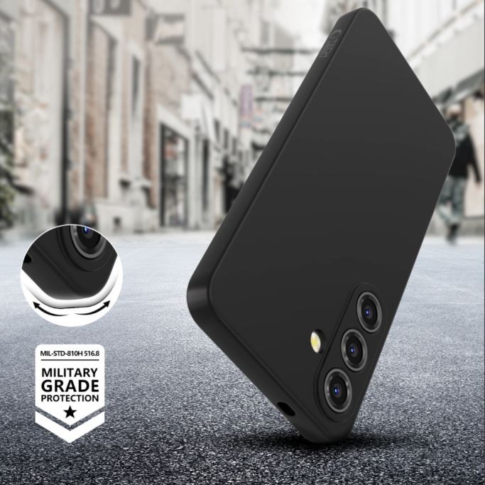 Samsung A56 Tech-Protect ICON Hátlap - Fekete