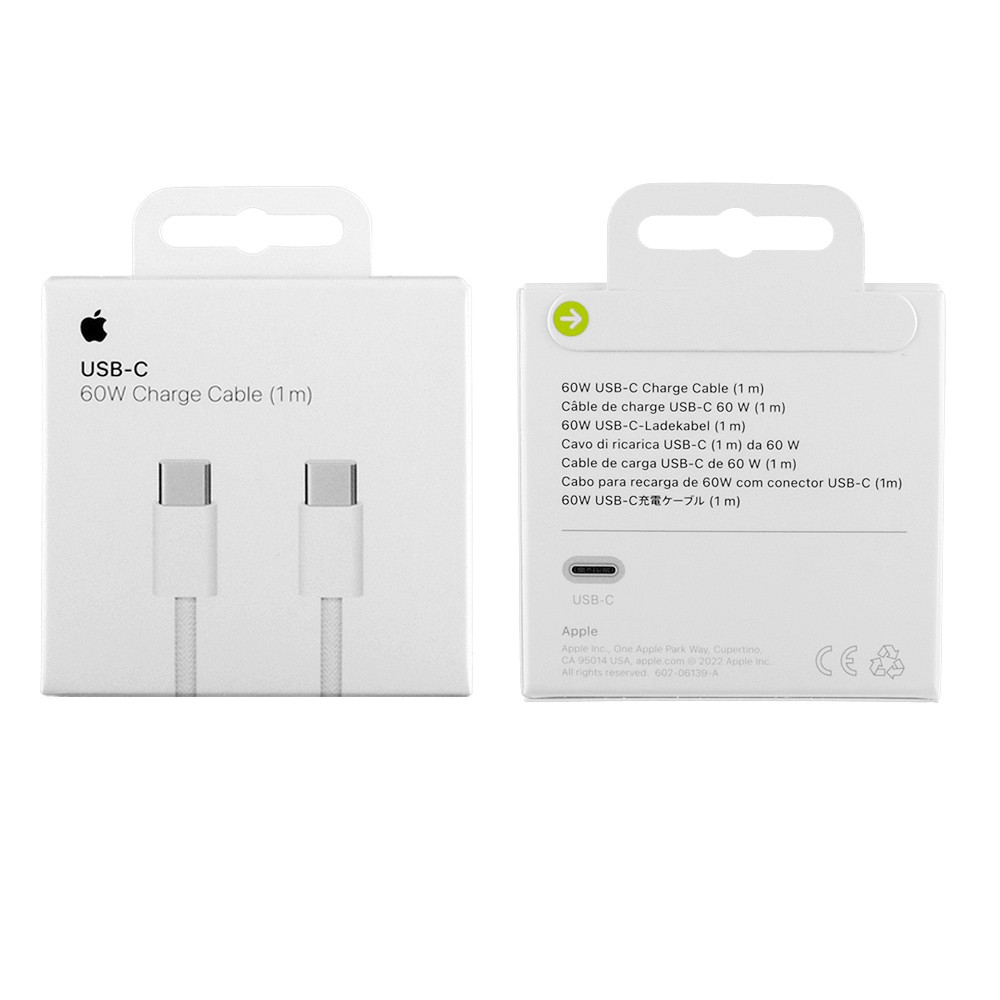 Apple MUF72ZM/A USB Type-C 1M Kábel - Fehér