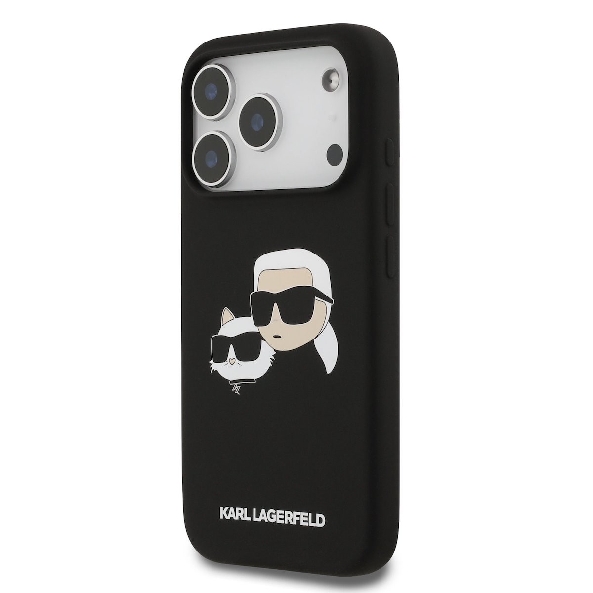 Apple iPhone 17 Pro KARL LAGERFELD KLHMP17LSKCHPPLK Liquid Silicon MagSafe