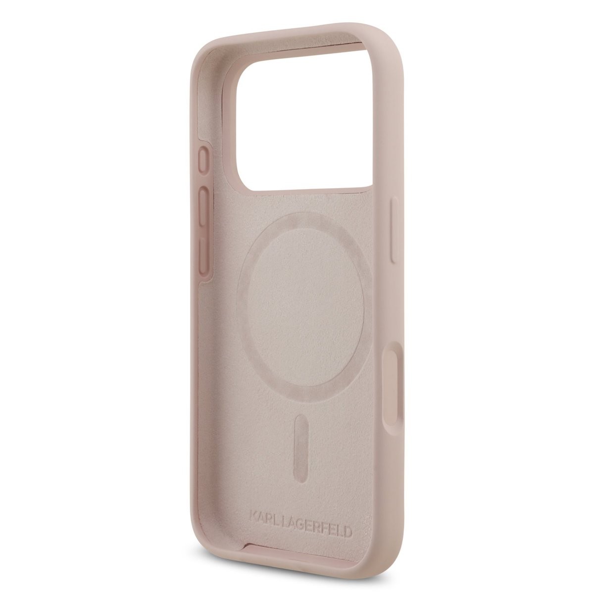 Apple iPhone 17 Pro Max KARL LAGERFELD KLHMP17XSKCHPPLP Liquid Silicon Mag