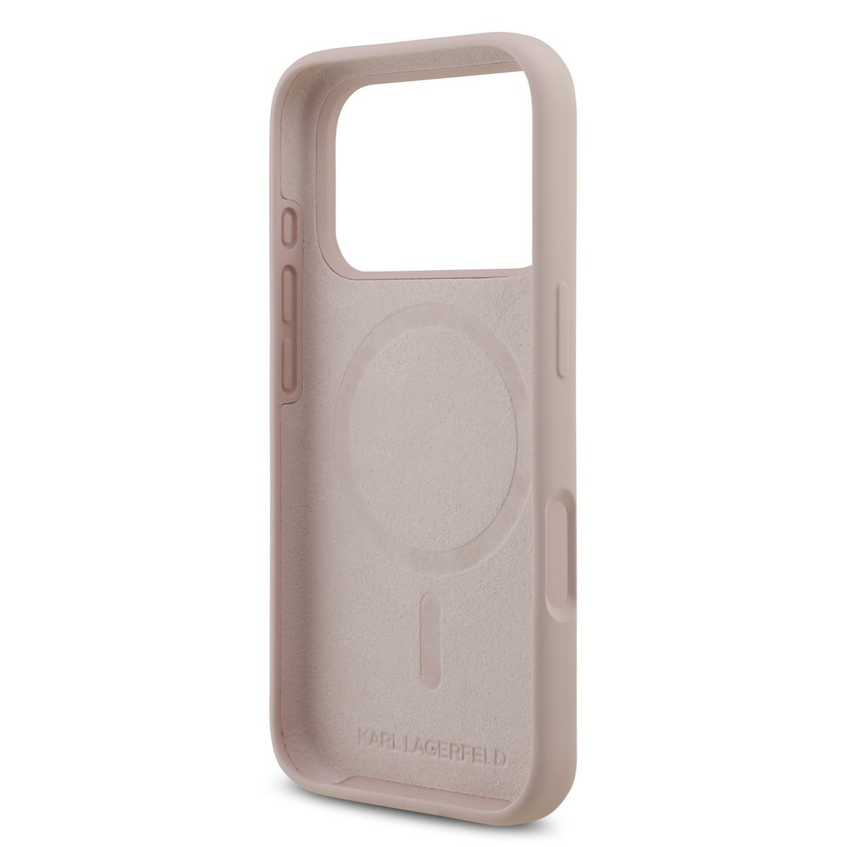 Apple iPhone 17 Pro Max KARL LAGERFELD KLHMP17XSCMKCRHP Liquid Silicon Mag