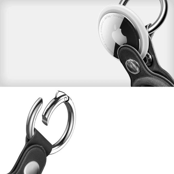 Tech-Protect Apple AirTag tartó - Fekete