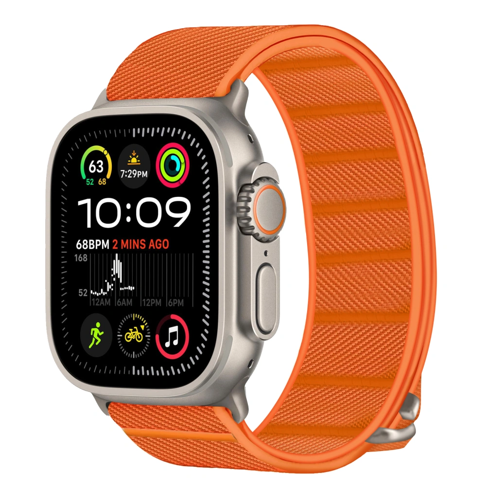Apple iWatch Tech-Protect 44/45/46/49mm óraszíj - Narancssárga