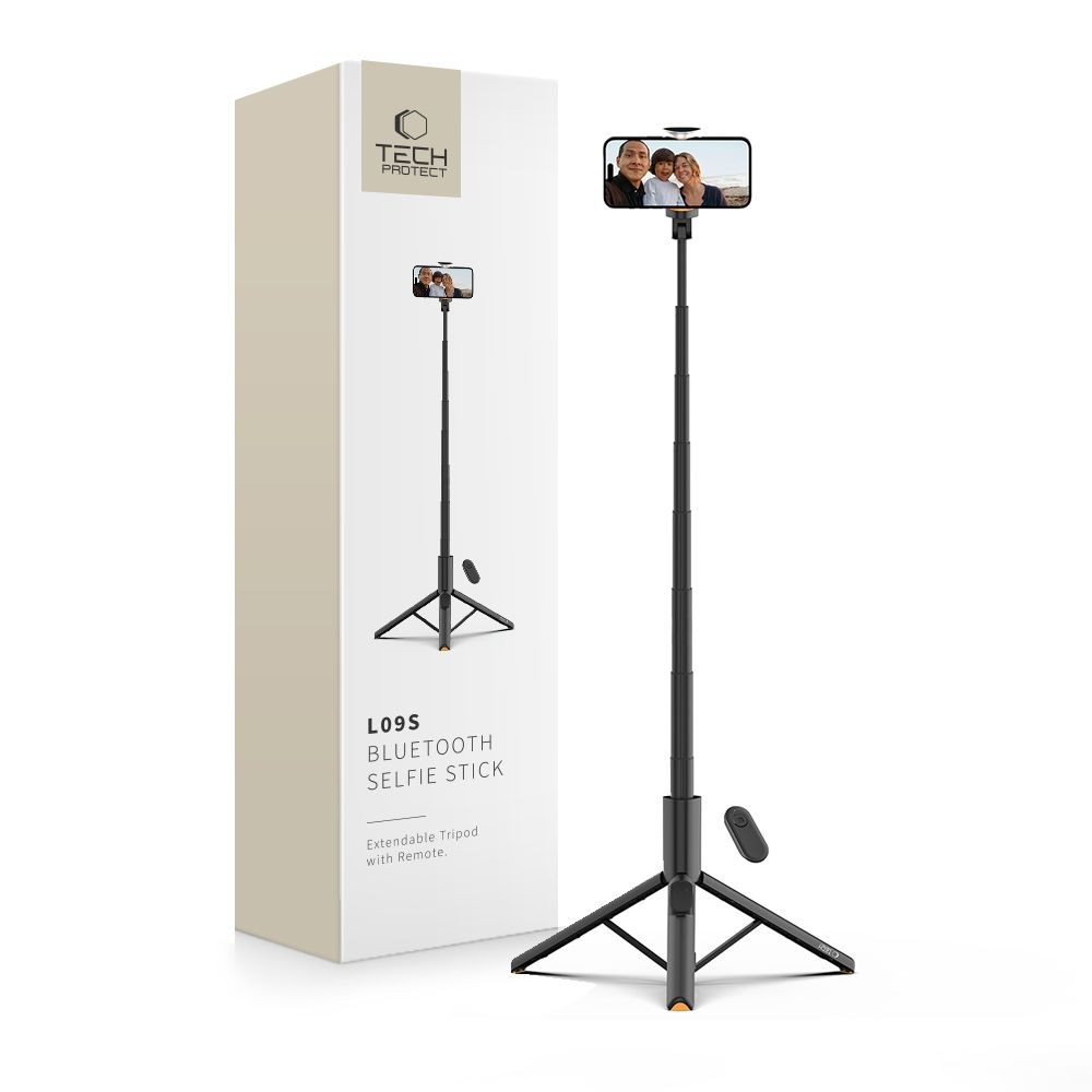 Tech-Protect L09S Bluetooth Tripod Stand Multifunkciós Wireless Gimbal Sel