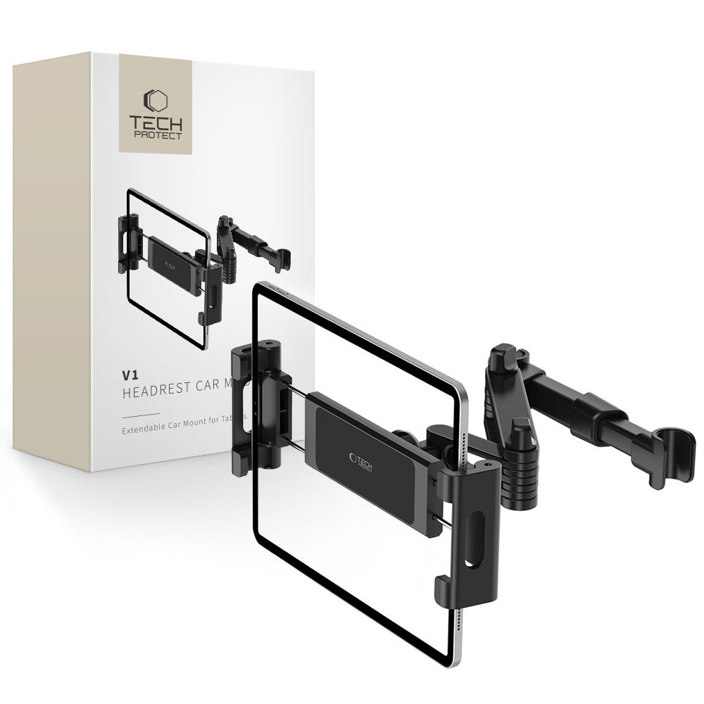Tech-Protect V1 Tablet Autóstartó - Fekete