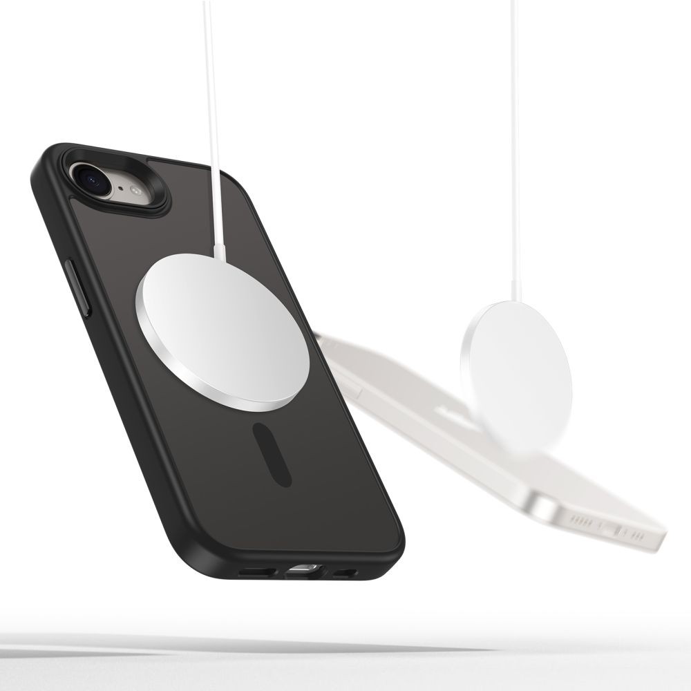 Apple iPhine 16e Tech-Protect Magmat Magsafe Hátlap - Fekete