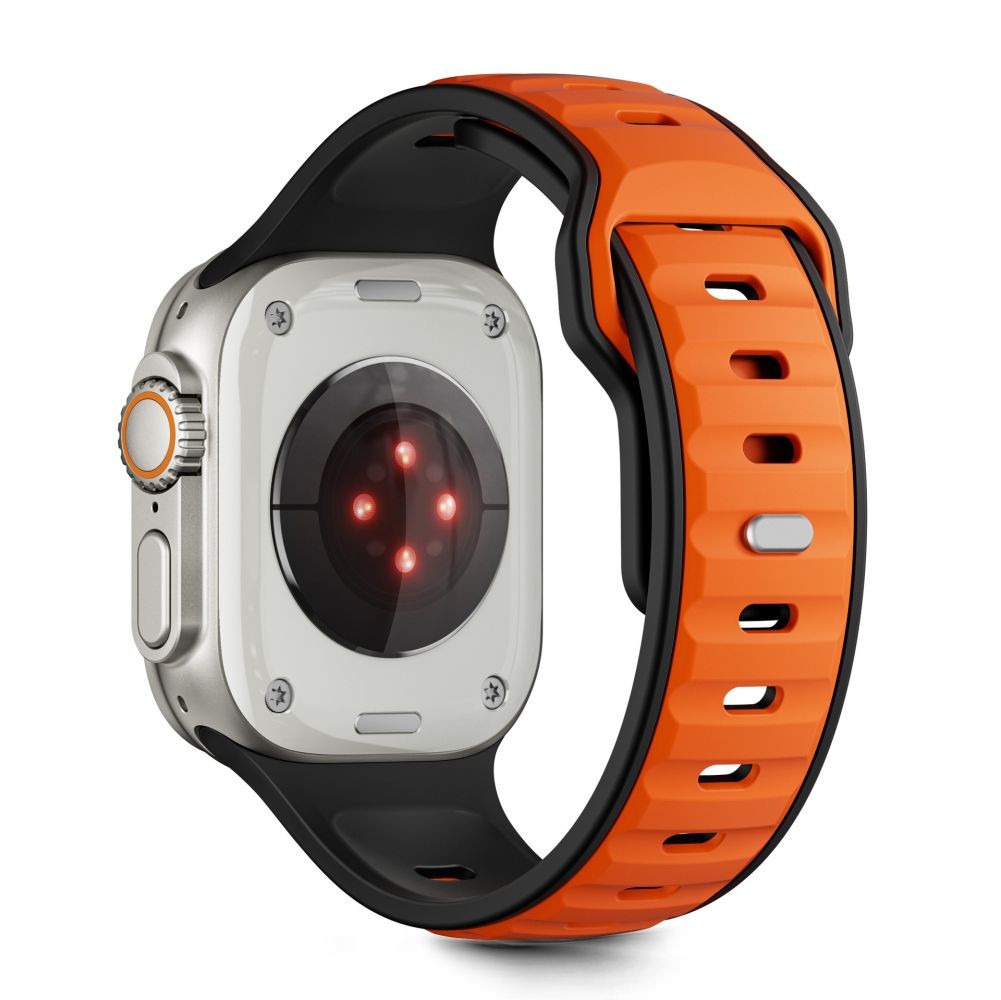 Apple iWatch Tech-Protect 44/45/46/49mm óraszíj - Narancssárga