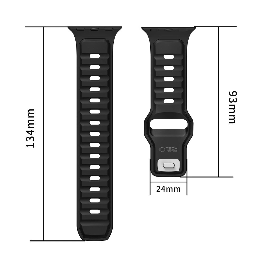 Apple iWatch Tech-Protect 44/45/46/49mm óraszíj - Zöld