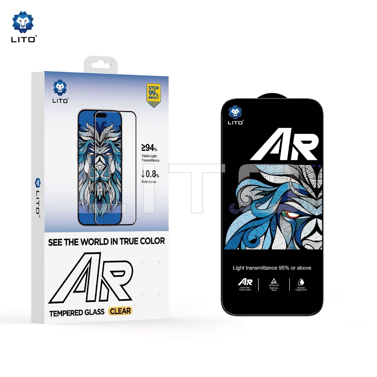 Samsung S25 Ultra Lito AR SE Anti-Reflective 2.5D Full Üvegfólia - Fekete