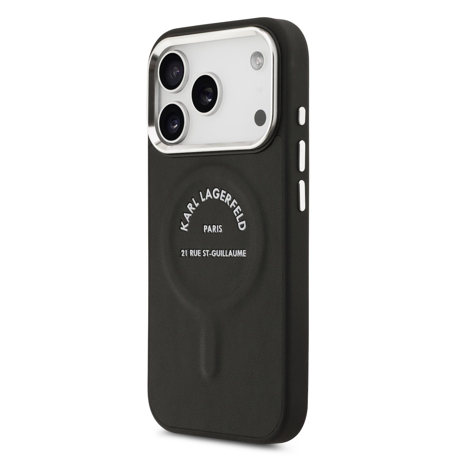 Apple iPhone 17 Pro Max KARL LAGERFELD KLHMP17XPSKRSGEK Magsafe Hátlap - F