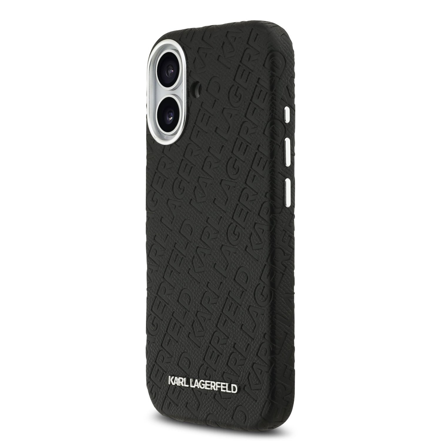 Apple iPhone 17 KARL LAGERFELD KLHMP17SPGKLFOFK Magsafe Hátlap - Fekete