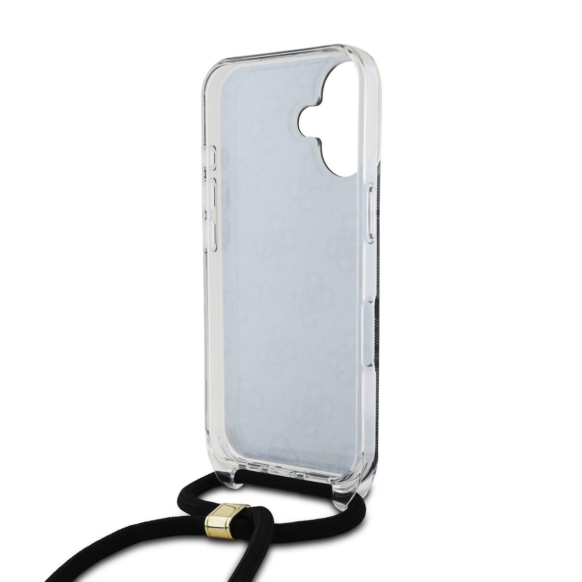 Apple iPhone 16 GUESS GUHCP16SSHC4SEK IML Hátlap - Fekete