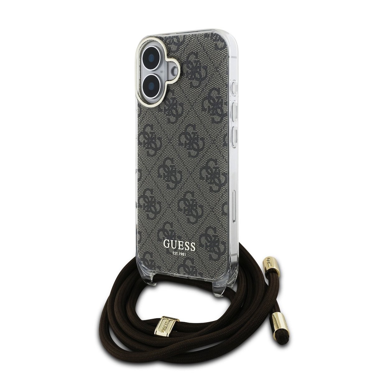 Apple iPhone 16 GUESS GUHCP16SSHC4SEW IML Hátlap - Barna