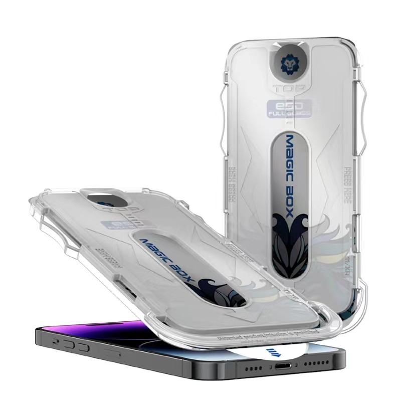 Apple iPhone 16 Pro/17 Lito D+ Tools Privacy 2.5D Full Üvegfólia - Fekete