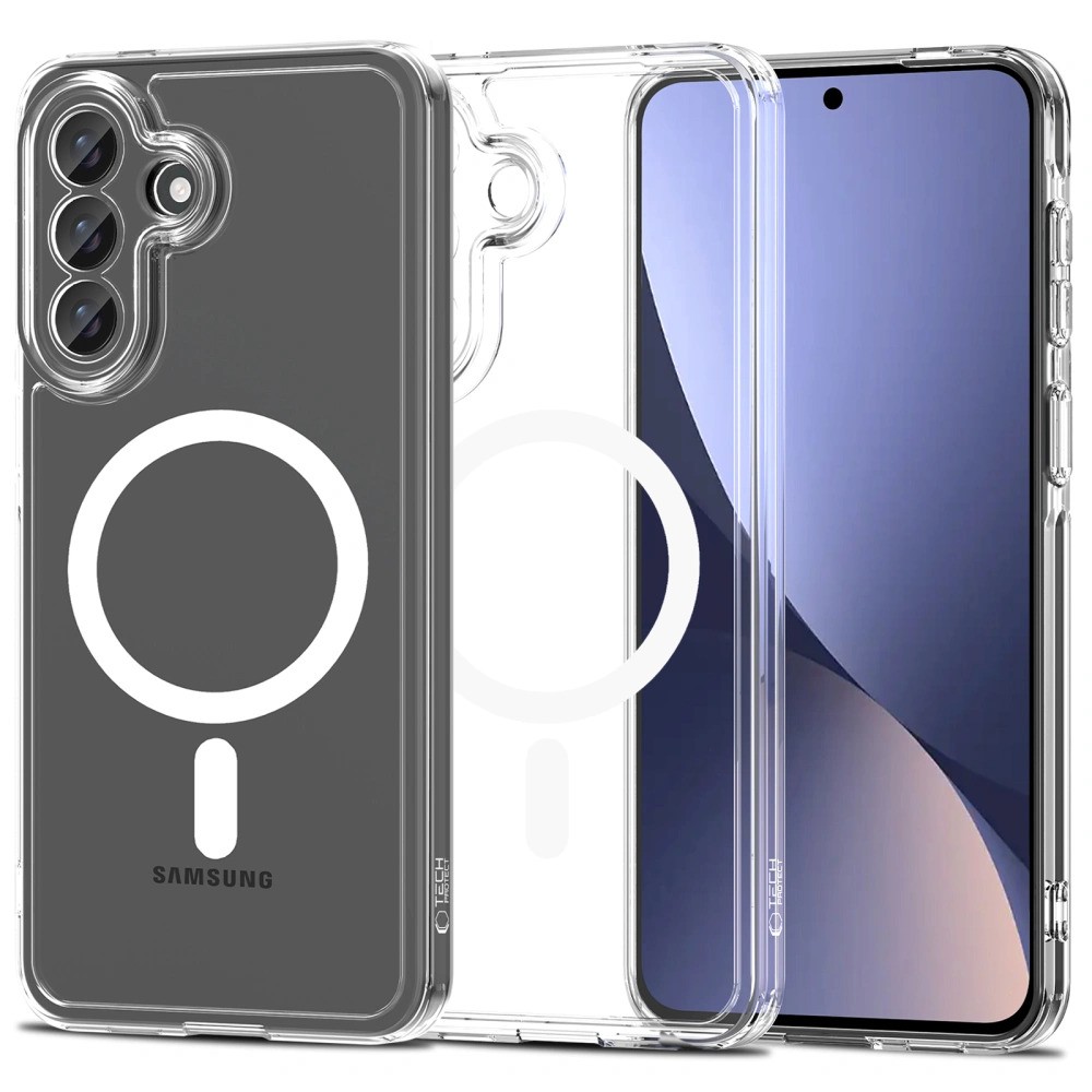 Samsung A57 Tech-Protect FlexAir Magsafe Hátlap - Átlátszó