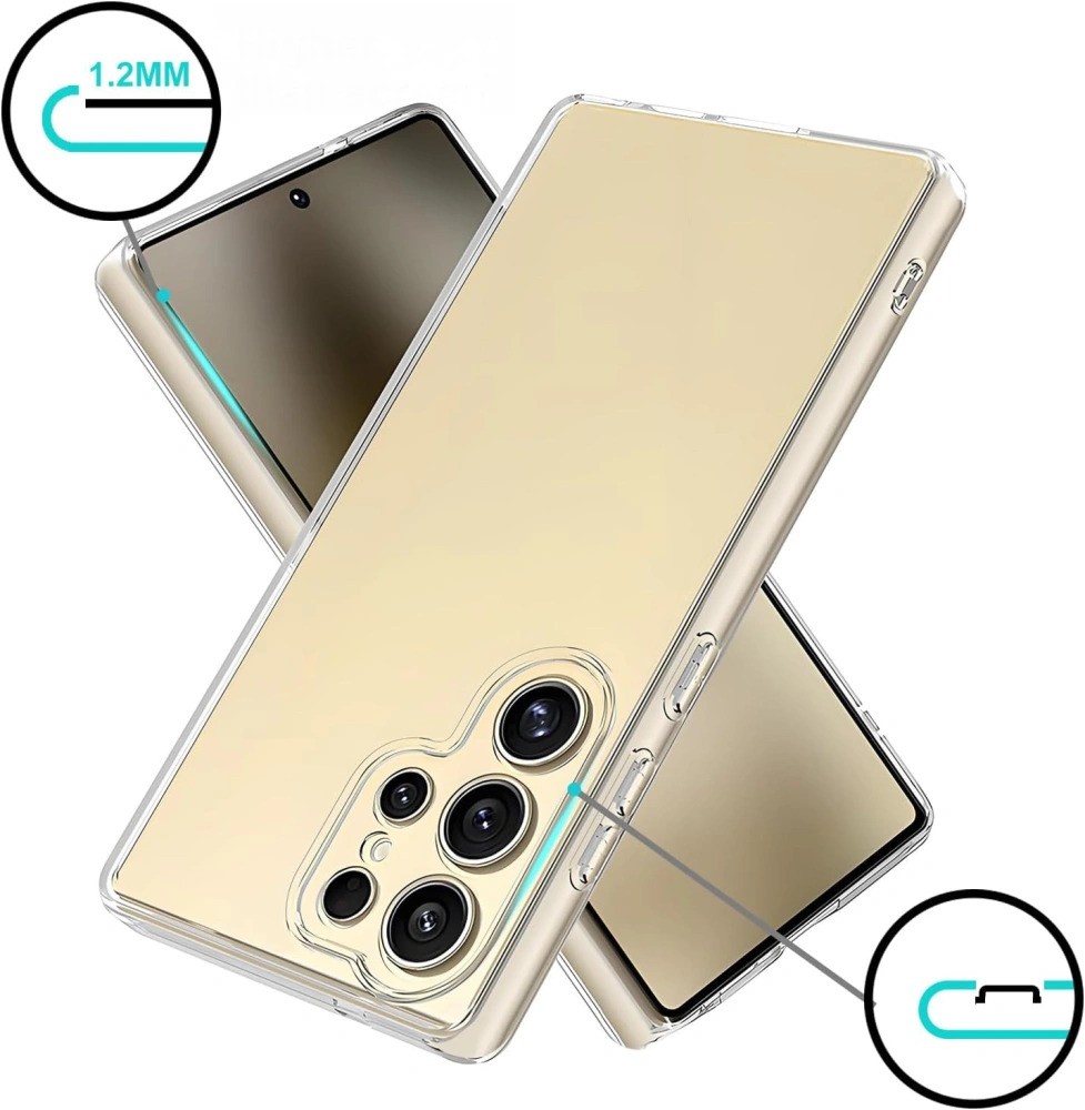 Samsung S26 Ultra Tech-Protect FlexAir Hátlap - Átlátszó