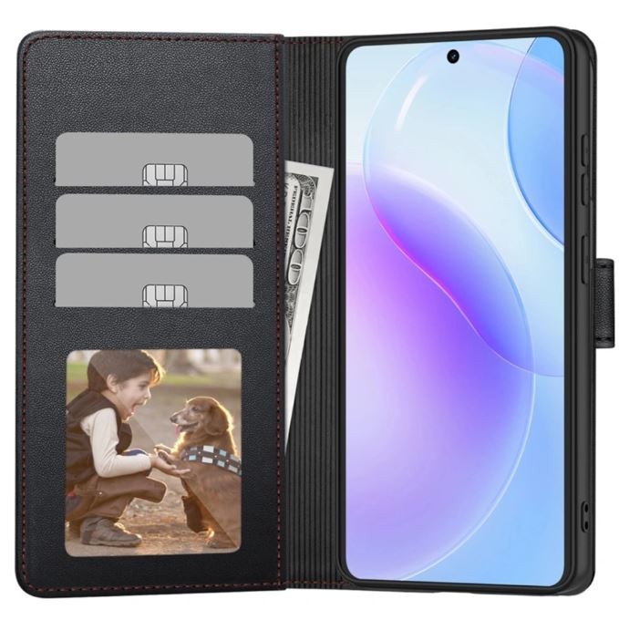 Samsung S26 Ultra Tech-Protect Könyvtok - Fekete