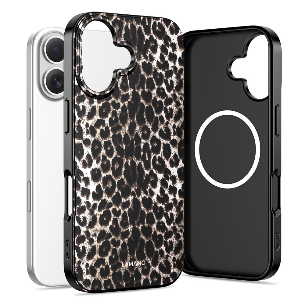 Apple iPhone 17 Tech-Protect Leopard Magsafe Hátlap - Fekete