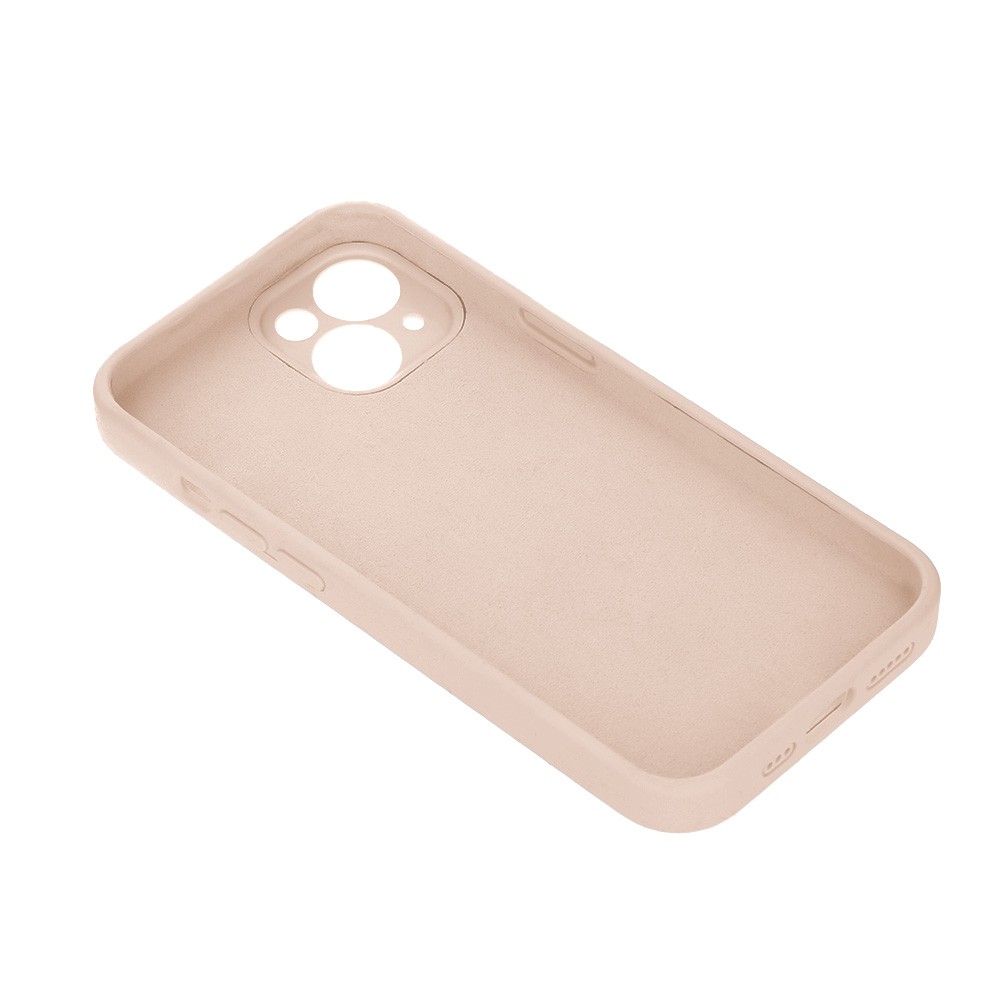 Apple iPhone 16e/17e Silicon Hátlap - Bézs