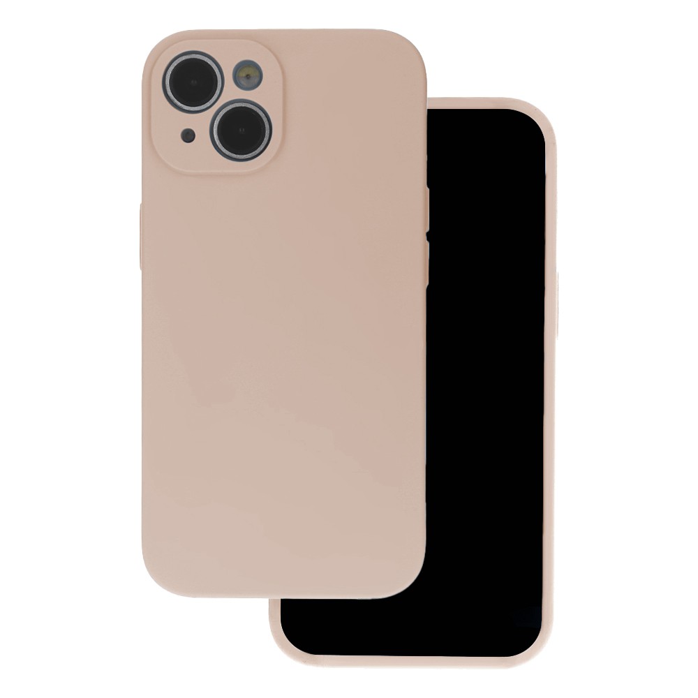 Apple iPhone 16e/17e Silicon Hátlap - Bézs