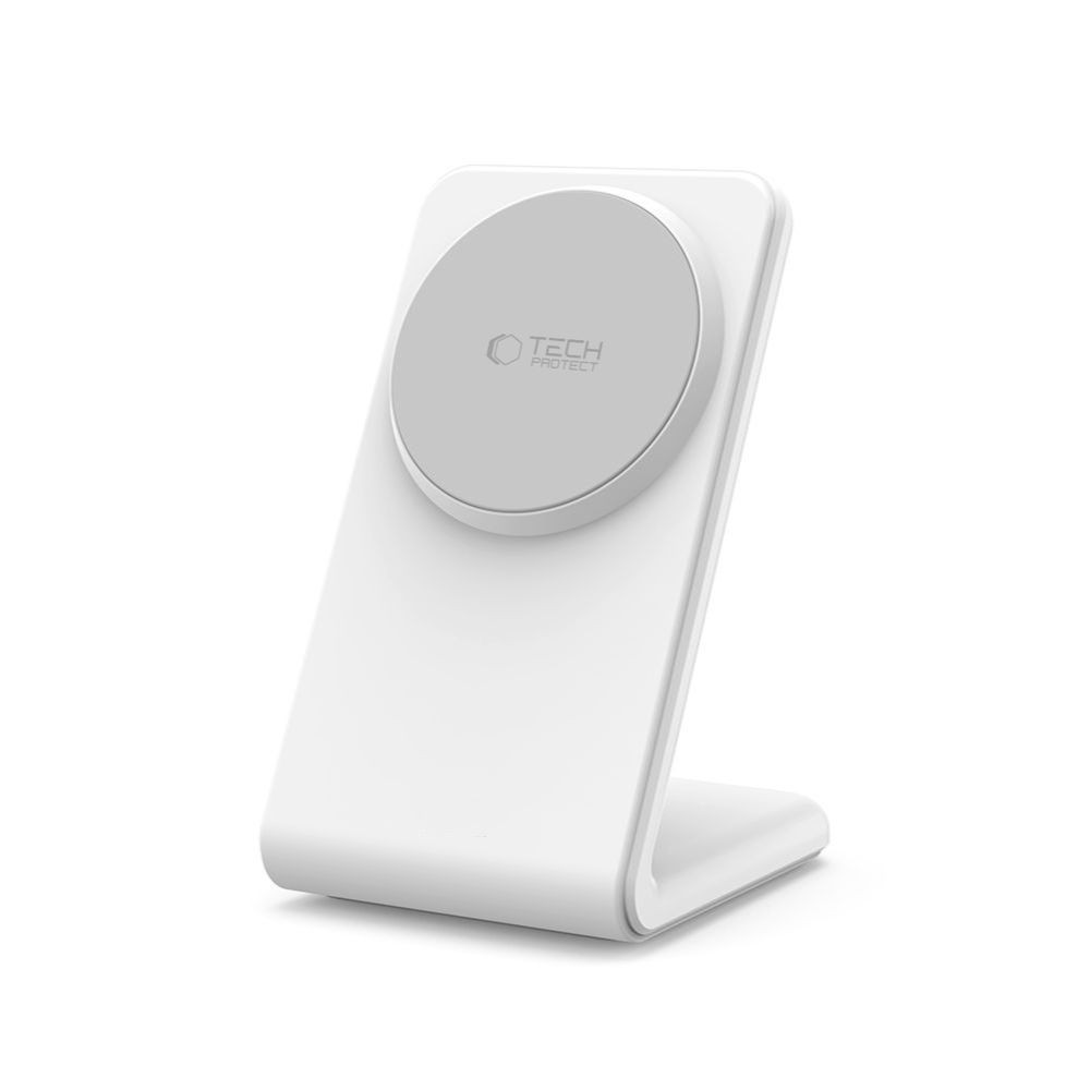 Tech-Protect QI15W-A38 MagSafe Asztali Töltő - Fehér