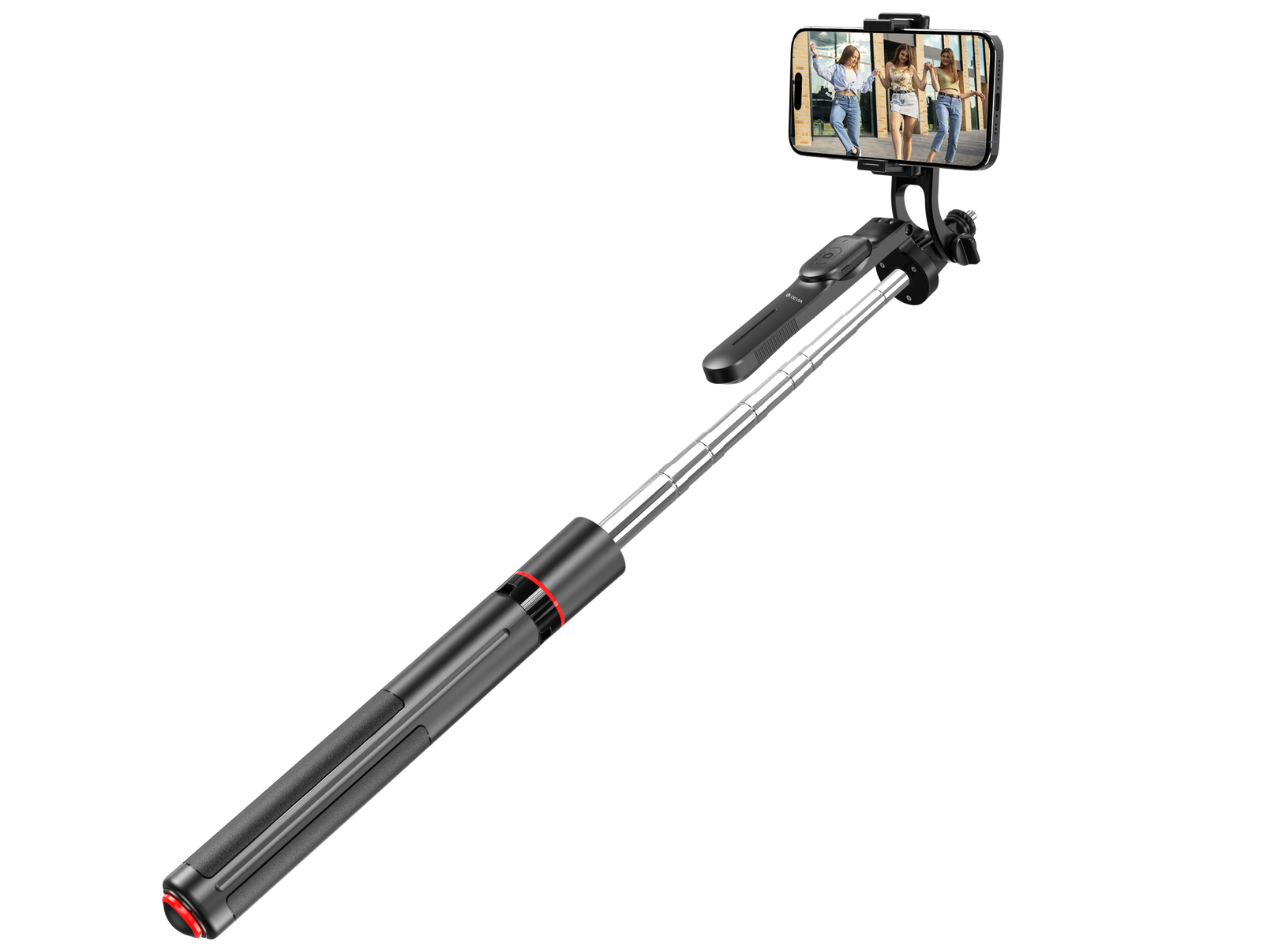 Devia F03 Pro1 Extra Hosszú Multifunkciós Wireless Selfie Bot - Fekete
