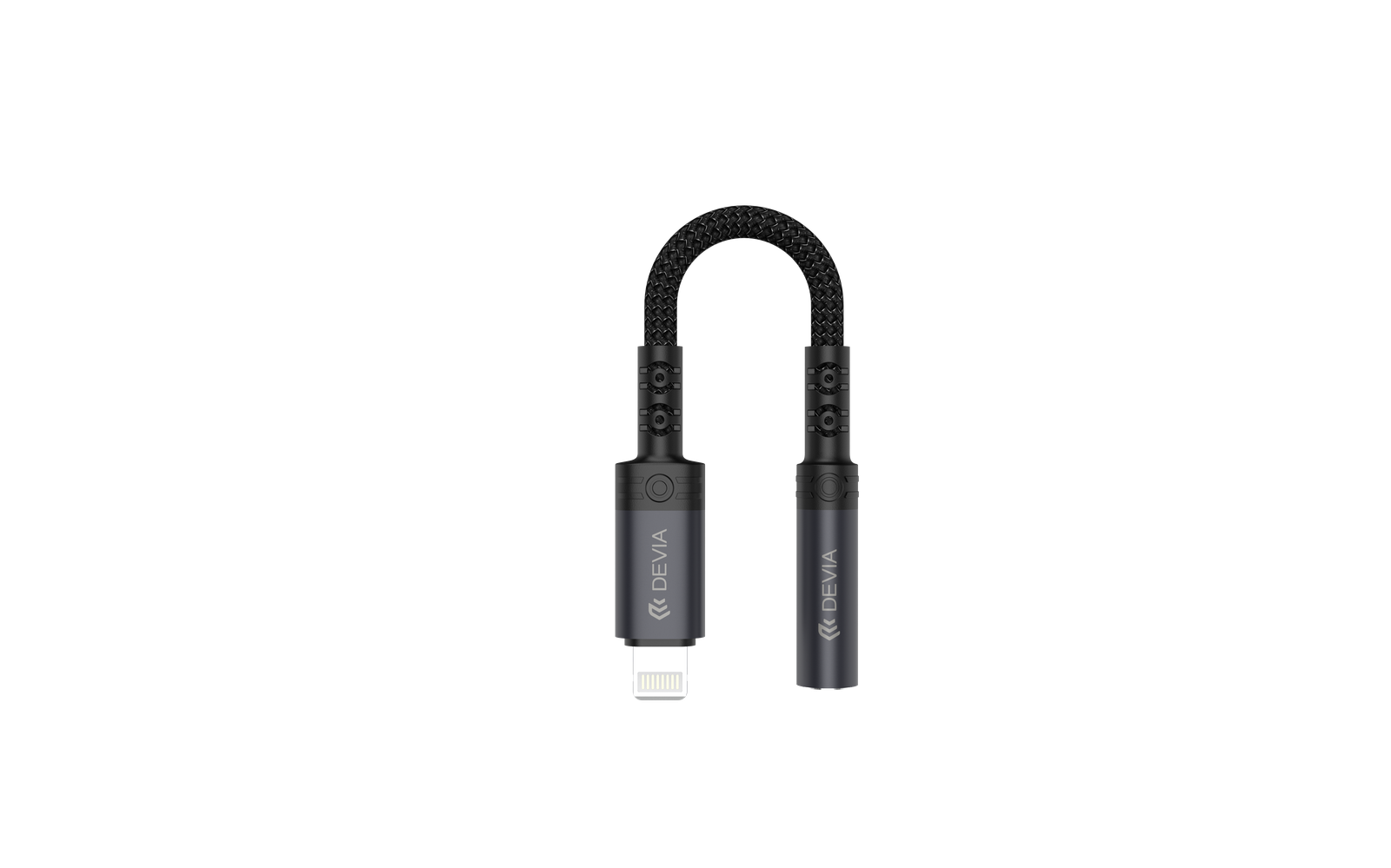Devia EC090 Ipure Lightning Audió és Töltő Adapter - Fekete