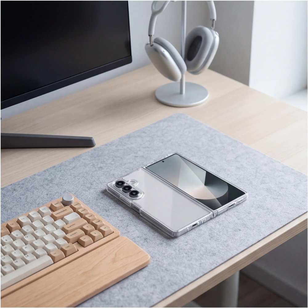 Samsung Z Fold 8 Ultra Tech-Protect FlexAir Hátlap - Átlátszó