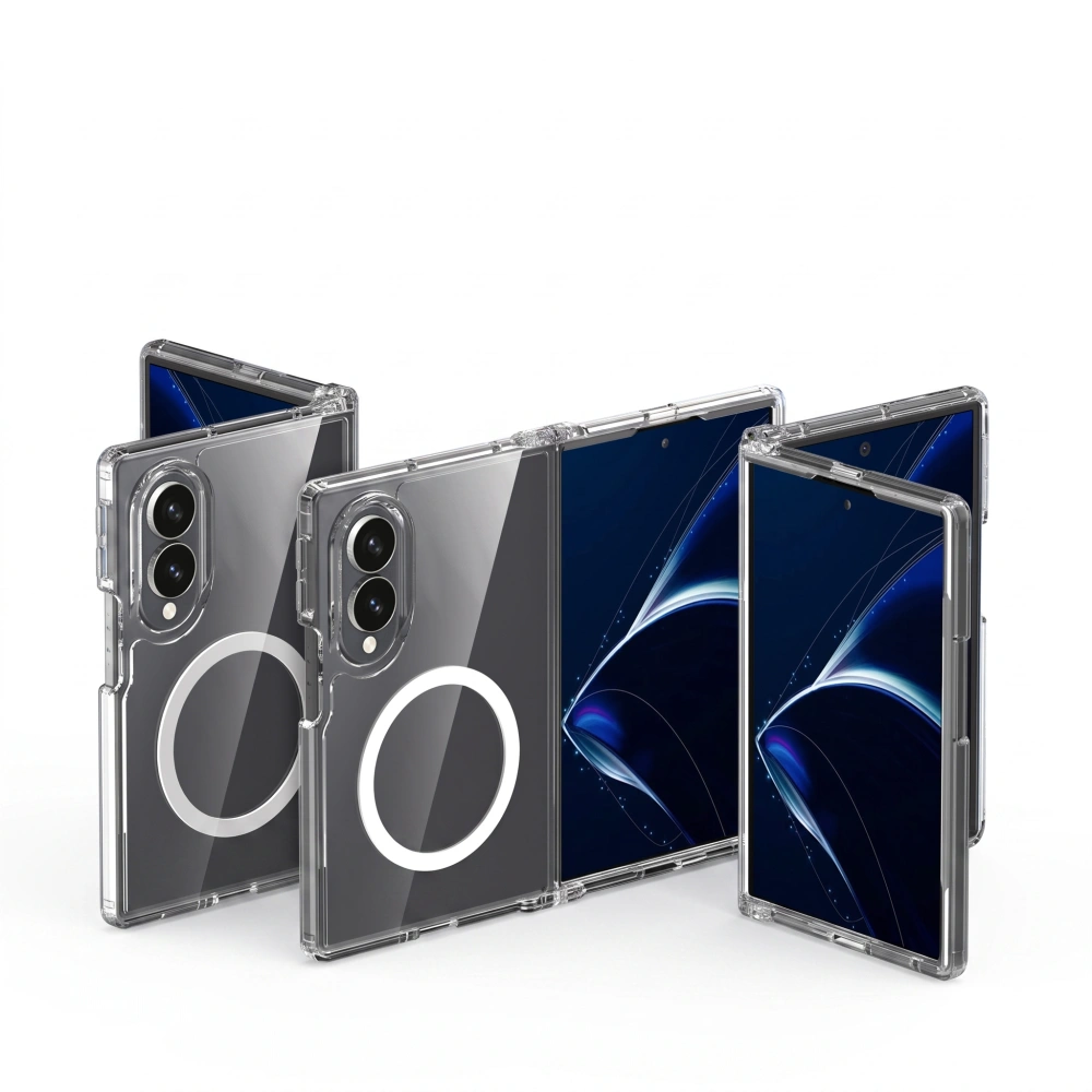 Samsung Z Fold 8 Tech-Protect FlexAir Magsafe Hátlap - Átlátszó