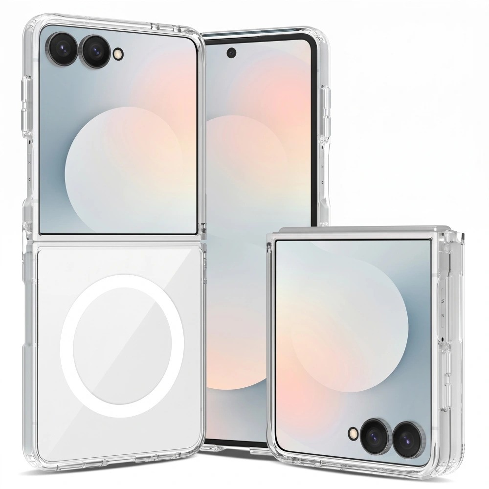 Samsung Z Flip 8 Tech-Protect FlexAir Magsafe Hátlap - Átlátszó