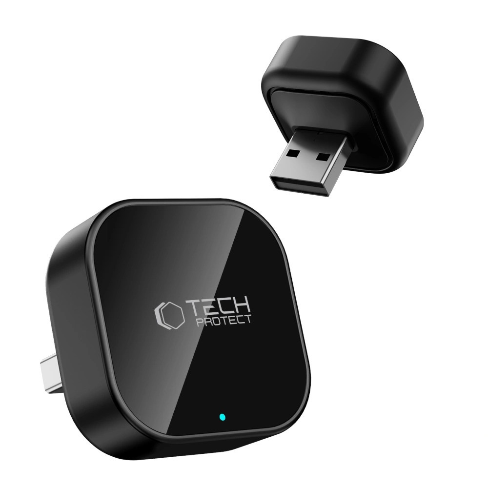 Tech-Protect CA01 Carplay Bluetooth Adapter - Fekete