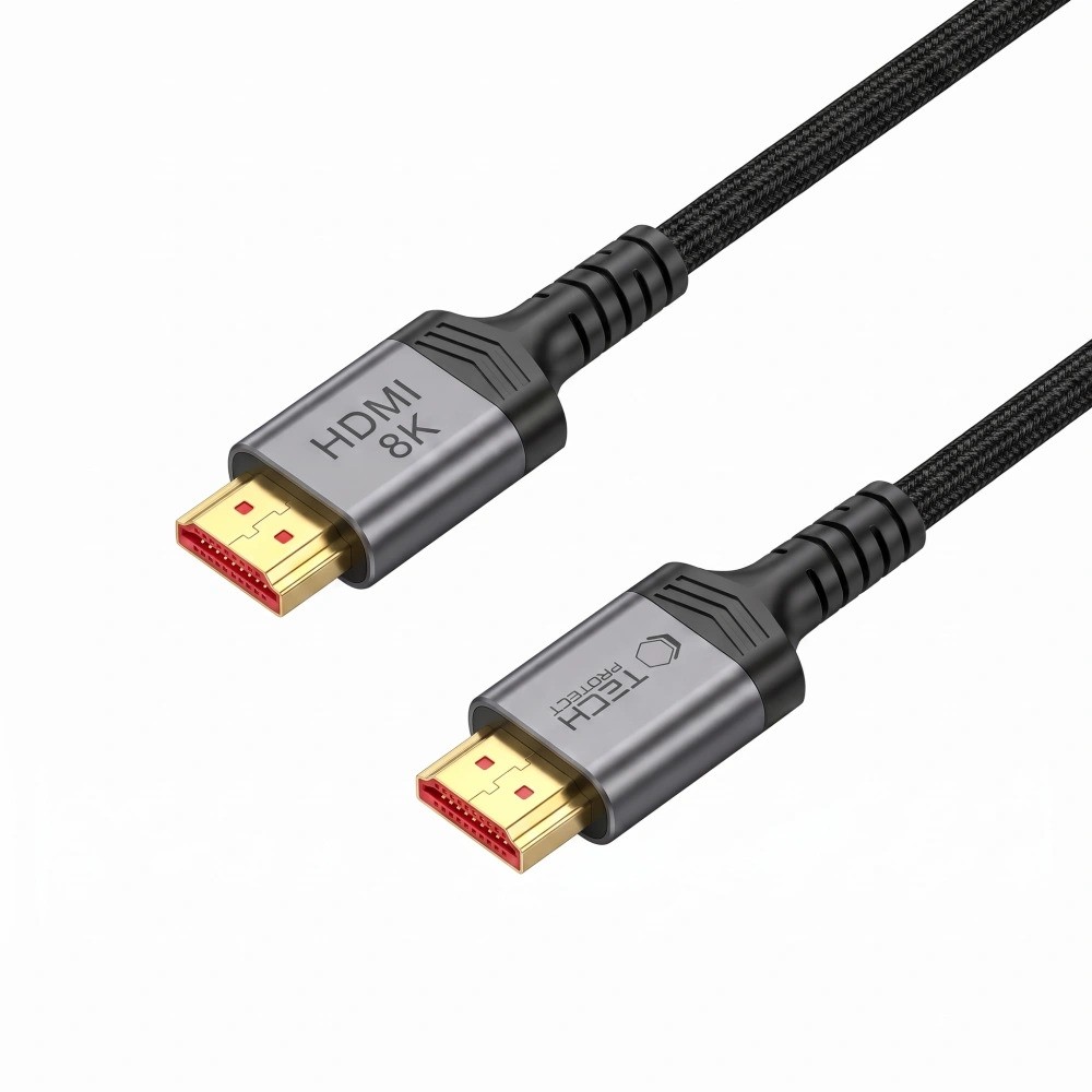 Tech-Protect ULTRABOOST HDMI 2.1 4K 120HZ / 8K 60HZ 200CM Kábel - Fekete