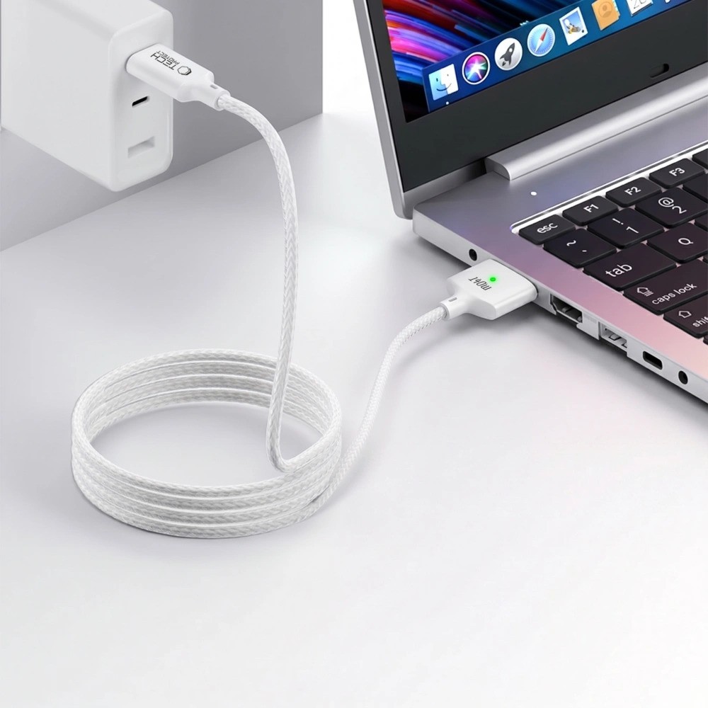 Tech-Protect MMC01 Magnetic MacBook Kábel Type-C to MagSafe 3 140W 200CM -