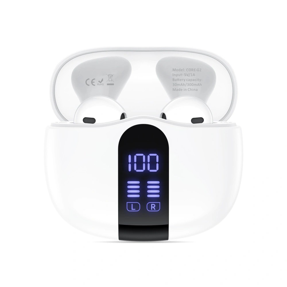 Tech-Protect UltraBoost Core TWS Core G2 Bluetooth Headset - Fehér