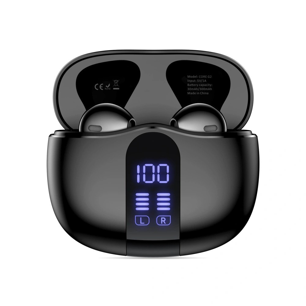 Tech-Protect UltraBoost Core TWS Core G2 Bluetooth Headset - Fekete