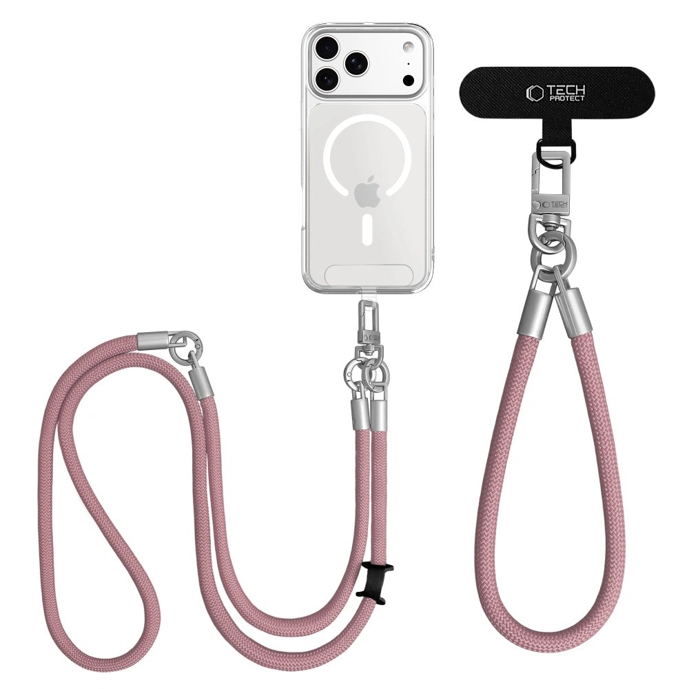 Tech-Protect C10S CrossBody csukló és vállpánt / univerzális Telefon pánt