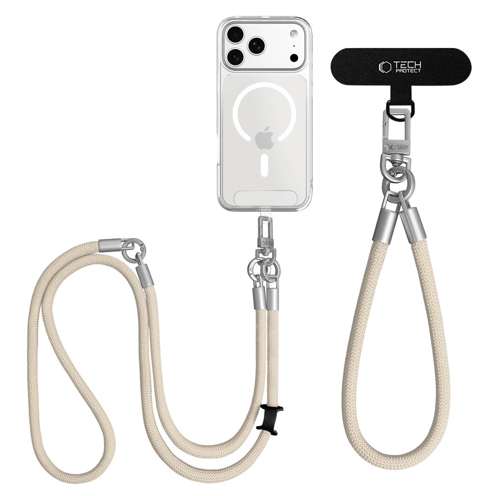Tech-Protect C10S CrossBody csukló és vállpánt / univerzális Telefon pánt