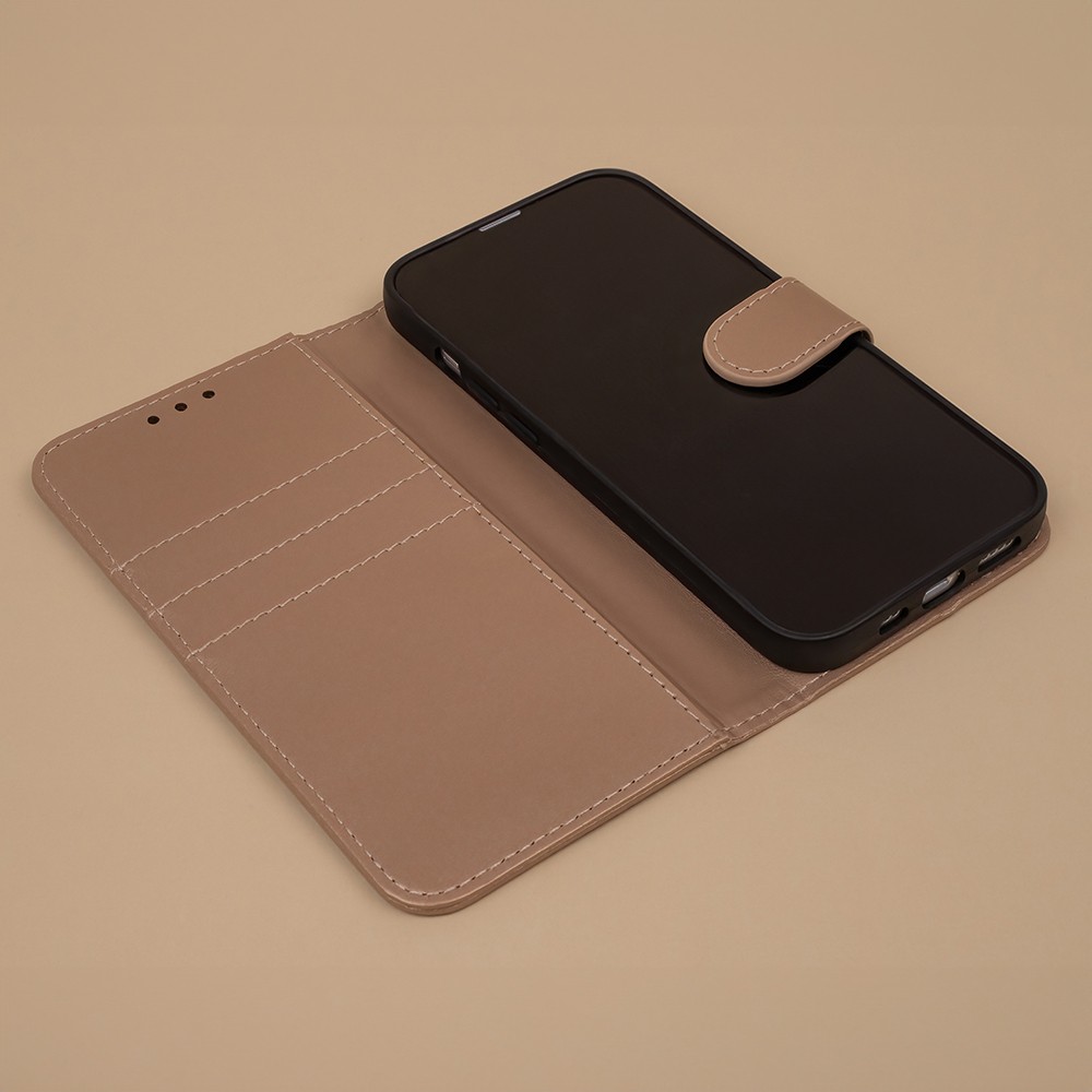 Apple iPhone 17 Pro Max Classic Könyvtok - Arany