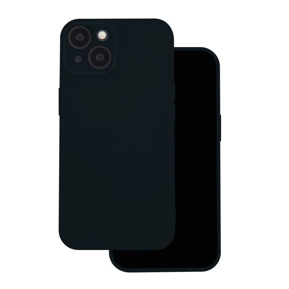 Apple iPhone 17 Silicon Hátlap - Fekete