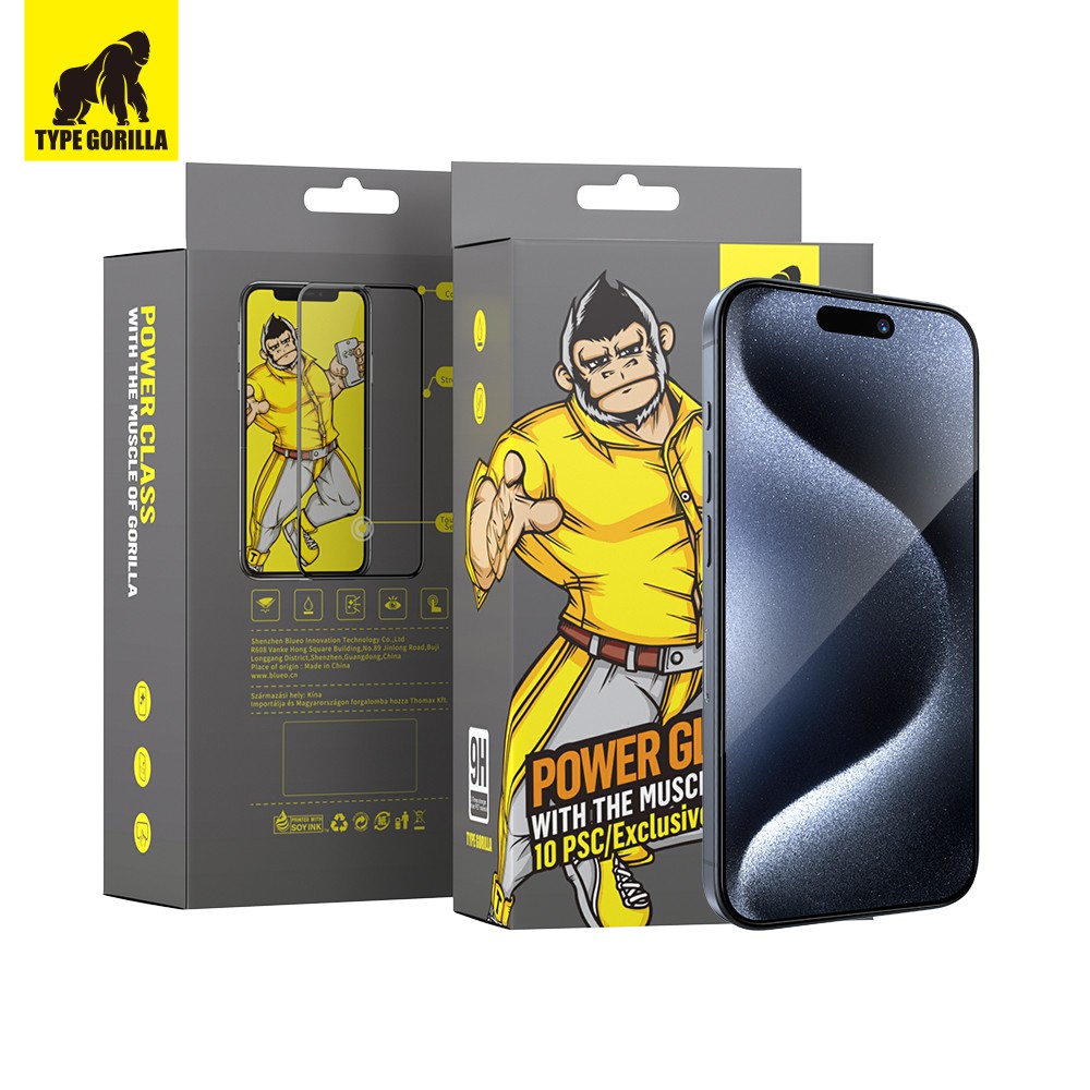 Apple iPhone 16 Pro/17/17 Pro/18 Pro TG ESD Anti-Static 10 Darabos 2.5D Fu