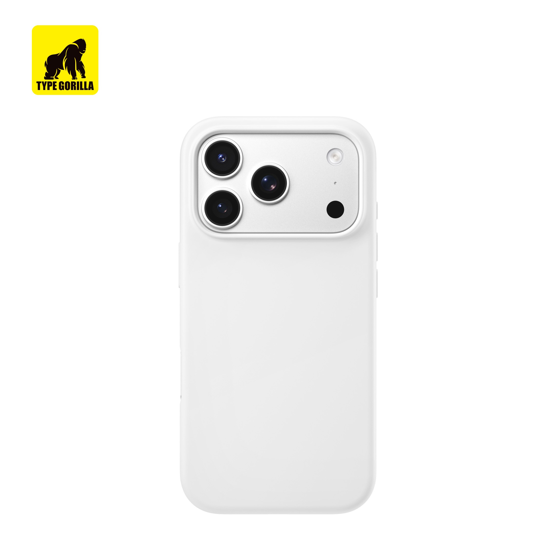Apple iPhone 17 Pro /18 Pro TG Szilikon Magsafe Hátlap - Fehér