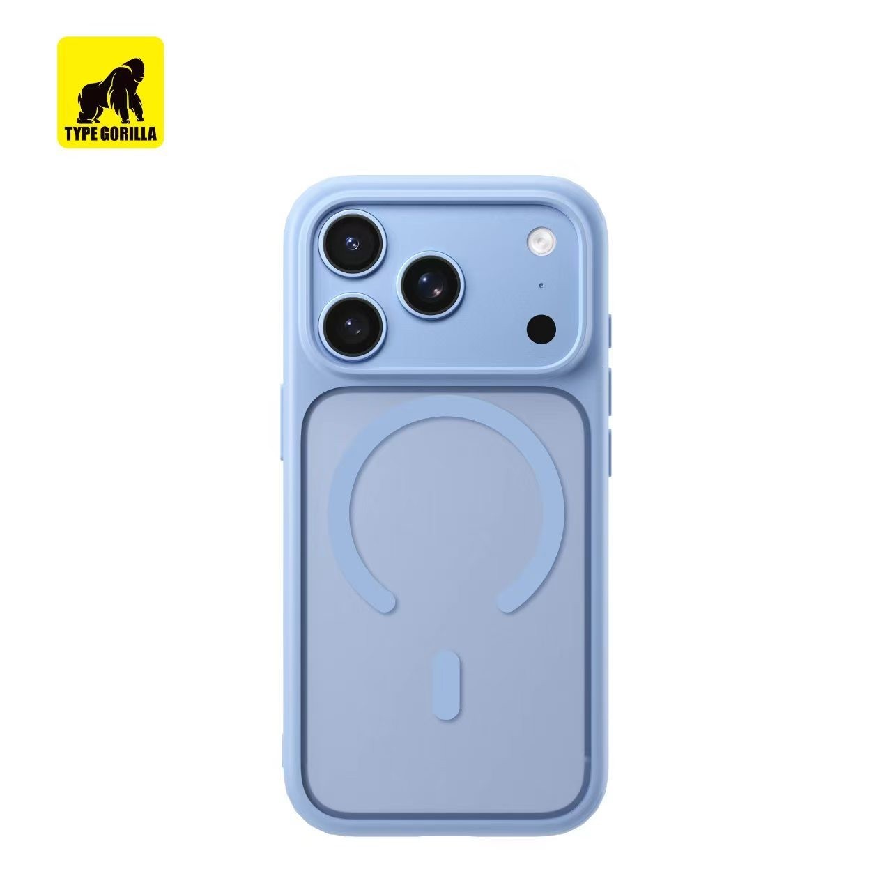 Apple iPhone 17 Pro Max/18 Pro Max TG Frosted Anti-Drop Magsafe Hátlap - V