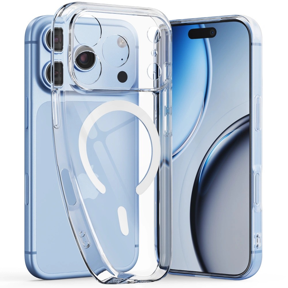 Apple iPhone 17 Pro/18 Pro Tech-Protect FlexAir Magsafe Hátlap - Átlátszó